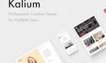 Kalium - Creative Theme for Professionals image