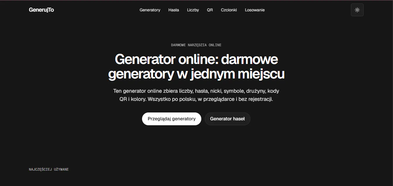 GenerujTo gallery image
