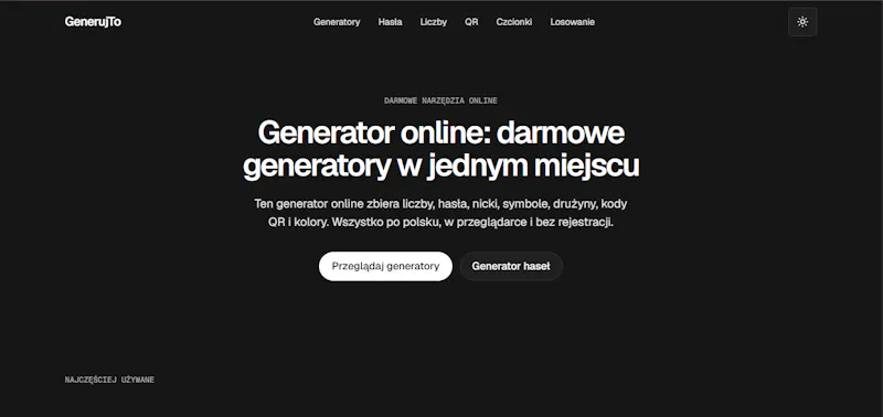GenerujTo screenshot 1