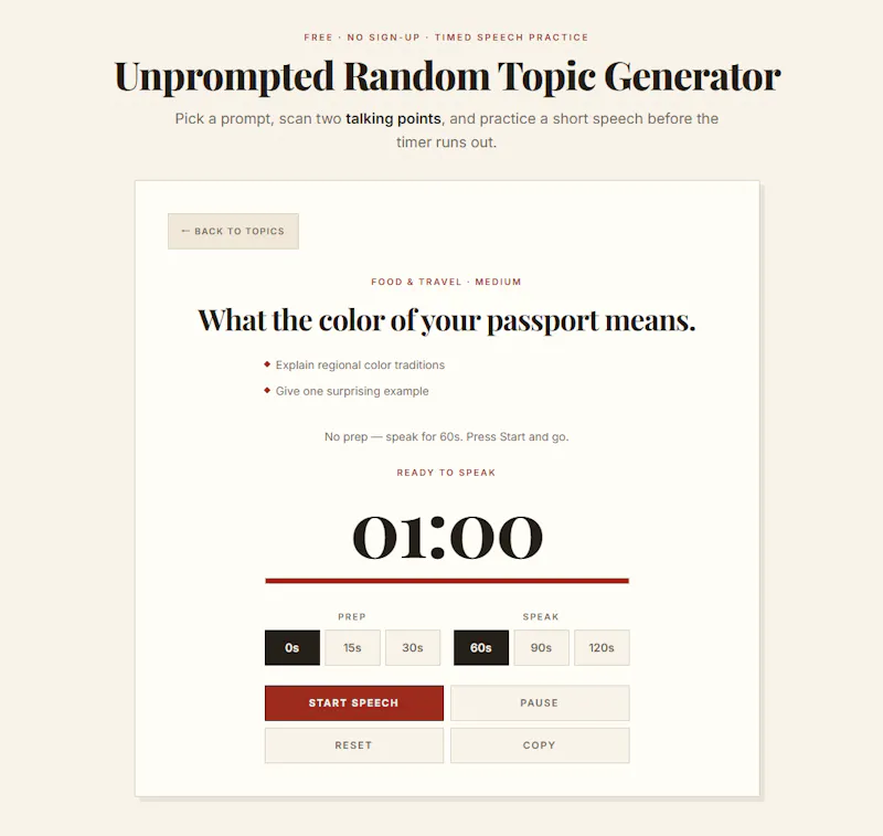 TopicDice screenshot 3