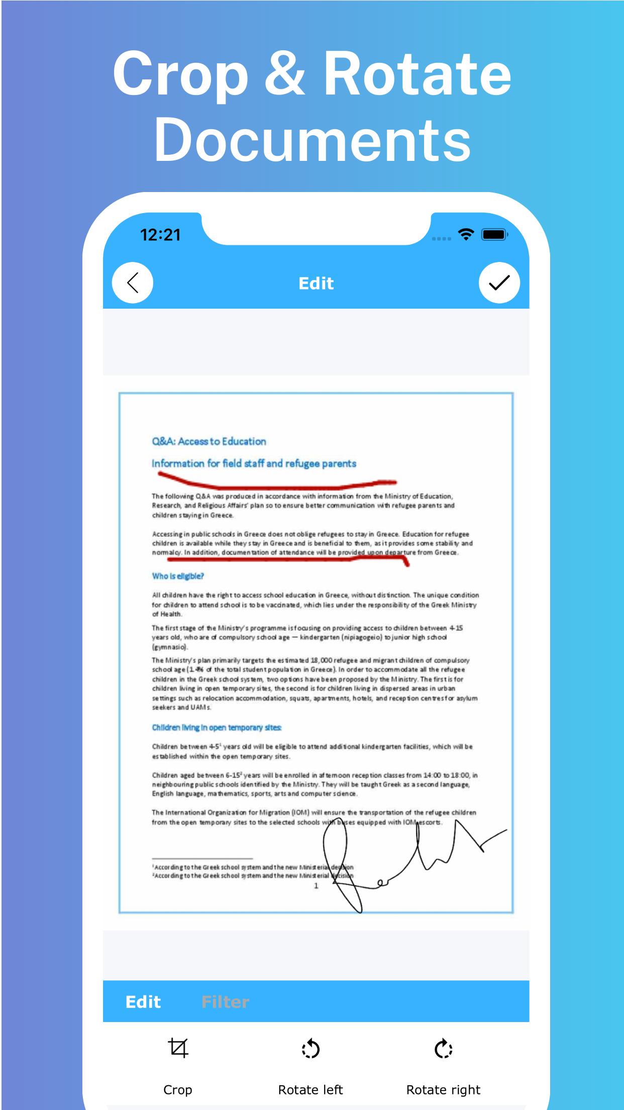 U Scanner: PDF Doc Scanner app gallery image
