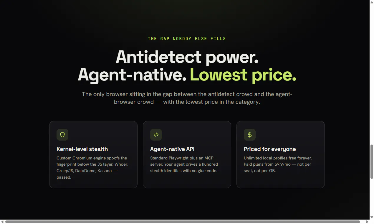 AntiBrow (npm: anti-detect-browser) gallery image