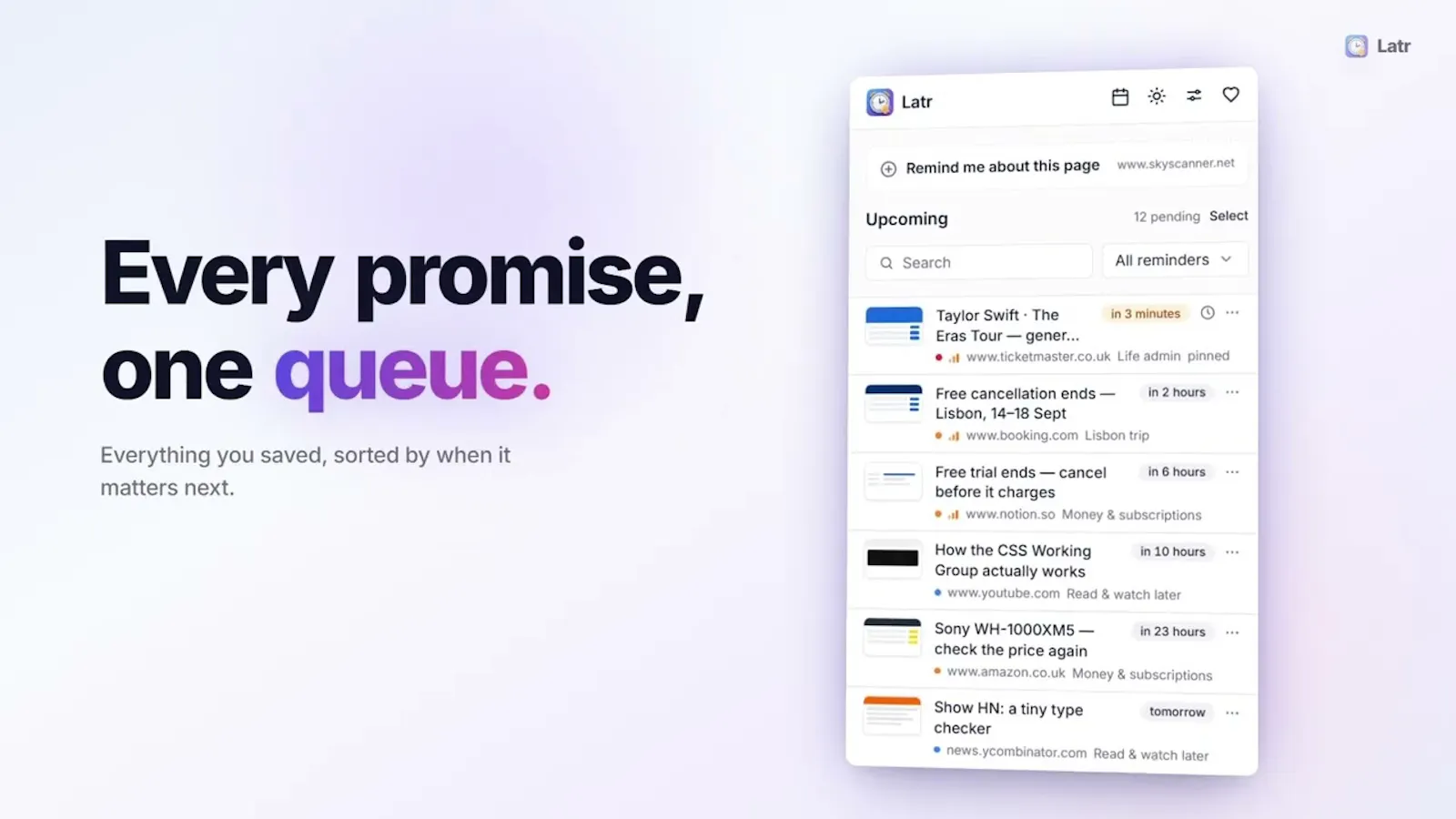 Latr screenshot 1 (video preview)