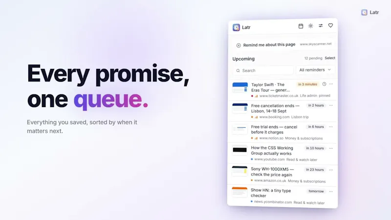 Latr screenshot 1 (video preview)