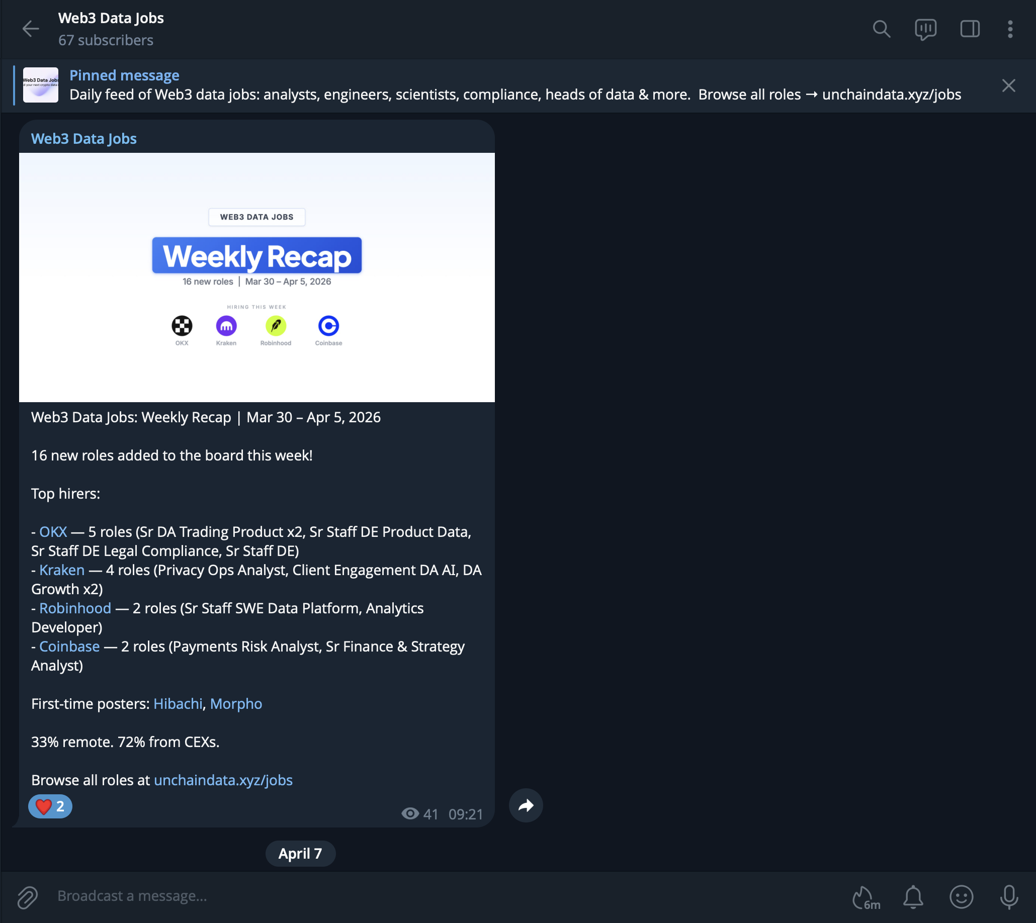 Web3 Data Jobs gallery image