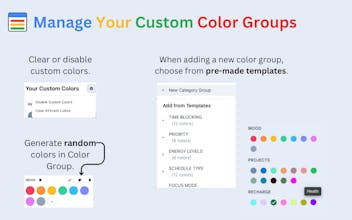 Calendar Color Chrome Extension gallery image