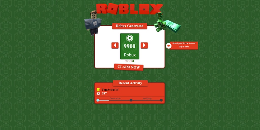 Free Robux Generator - Get 10,000 RobloxRobux, No Human
