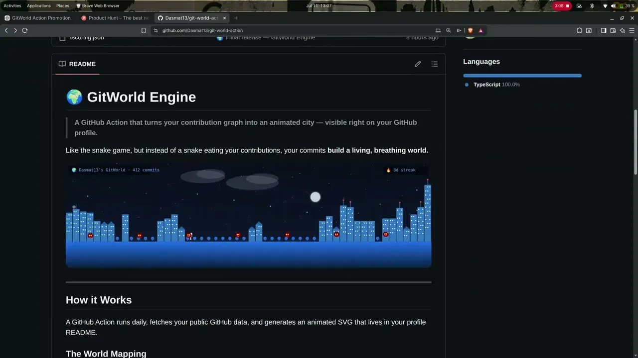 GitWorld Engine gallery image