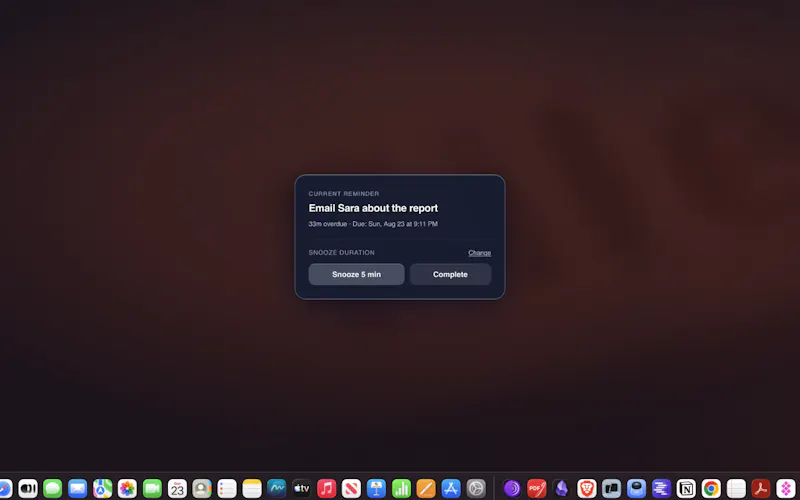 GlassNudge screenshot 2