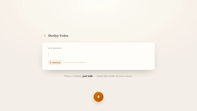 Dexlyy Voice screenshot 1