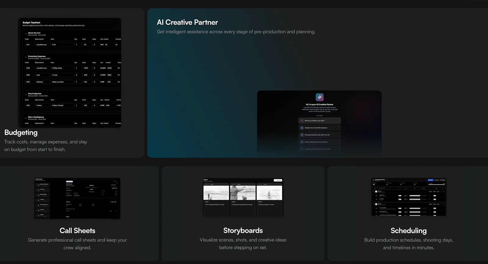 Shotly - Pre-Production Software screenshot 4