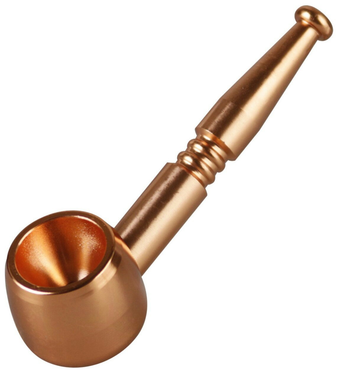 Anodized Aluminum Smoking Pipe 4"  