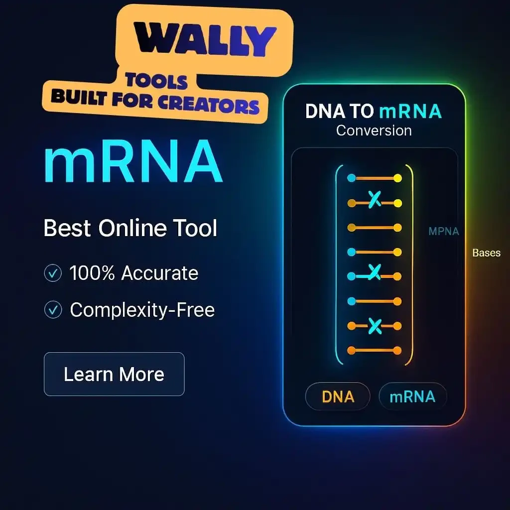 DNA to mRNA Converter