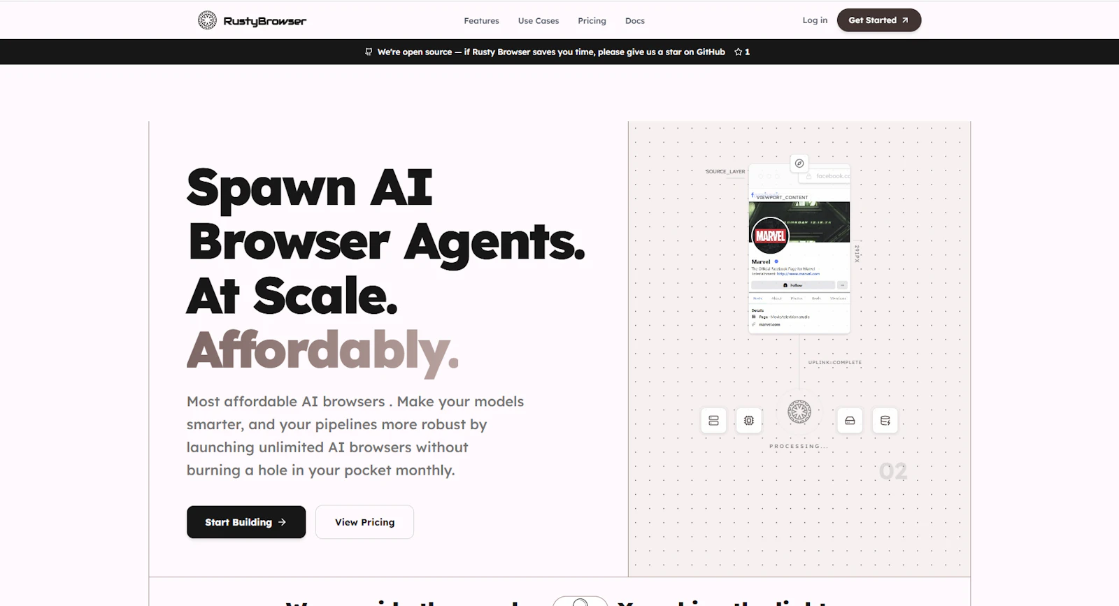 Rusty Browser screenshot 1