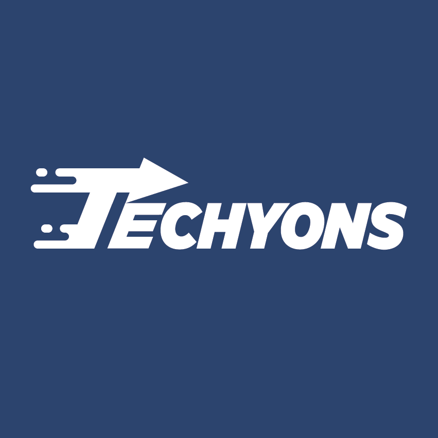 Techyons Metings - Product Hunt launch logo and brand identity