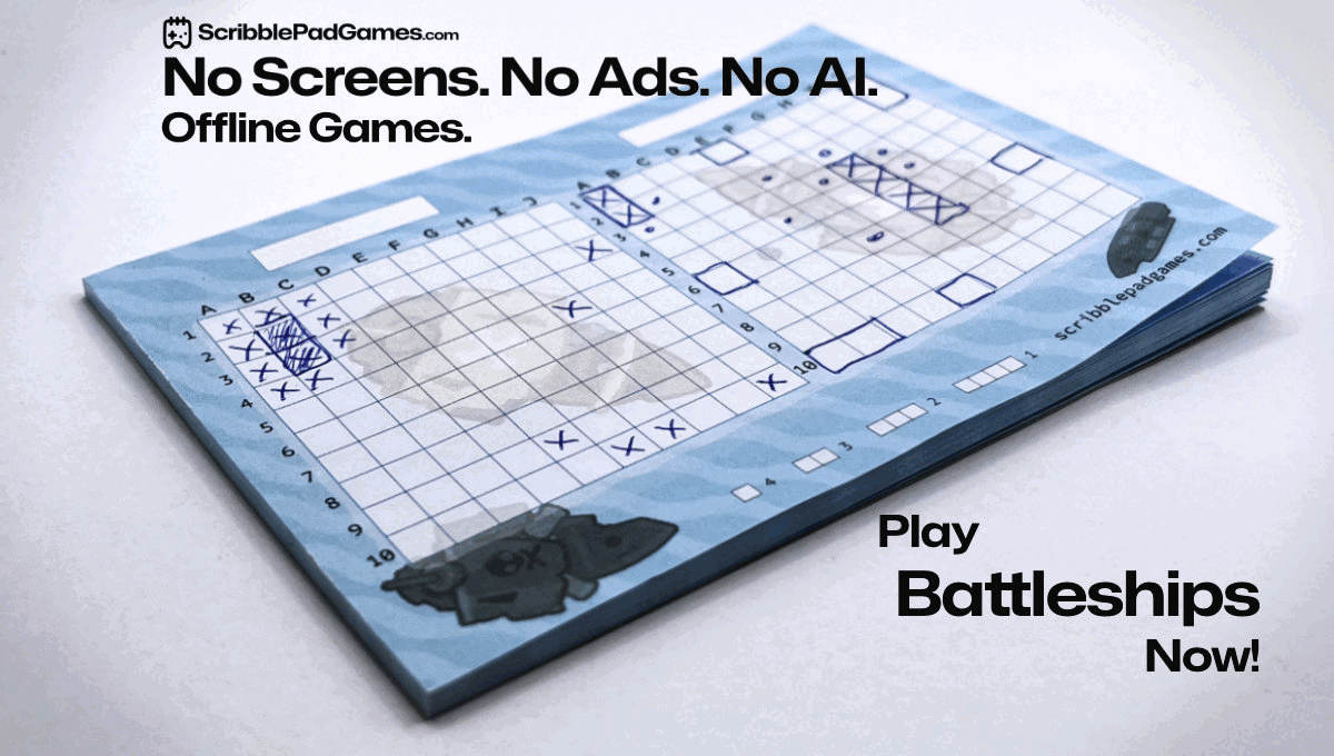 ScribblePadGames - Main product screenshot demonstrating key features and user interface