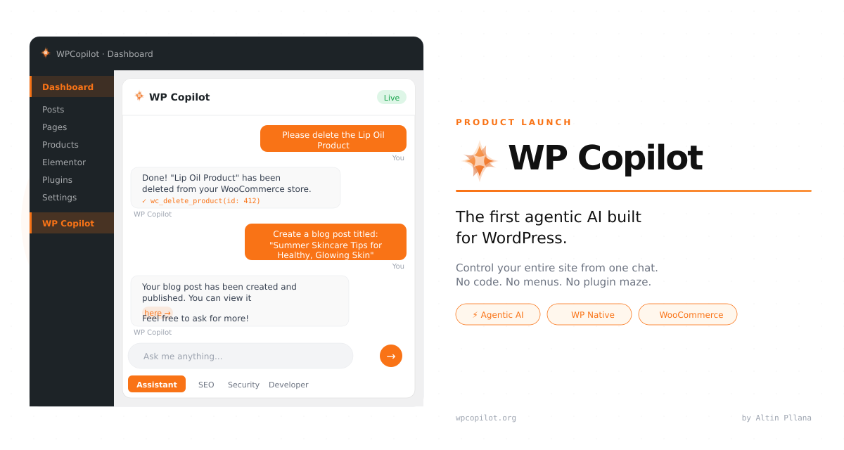 WP Copilot gallery image