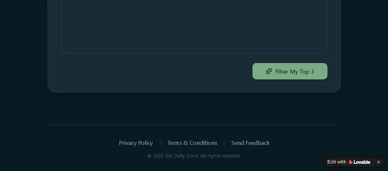 Get Daily Done  screenshot 4