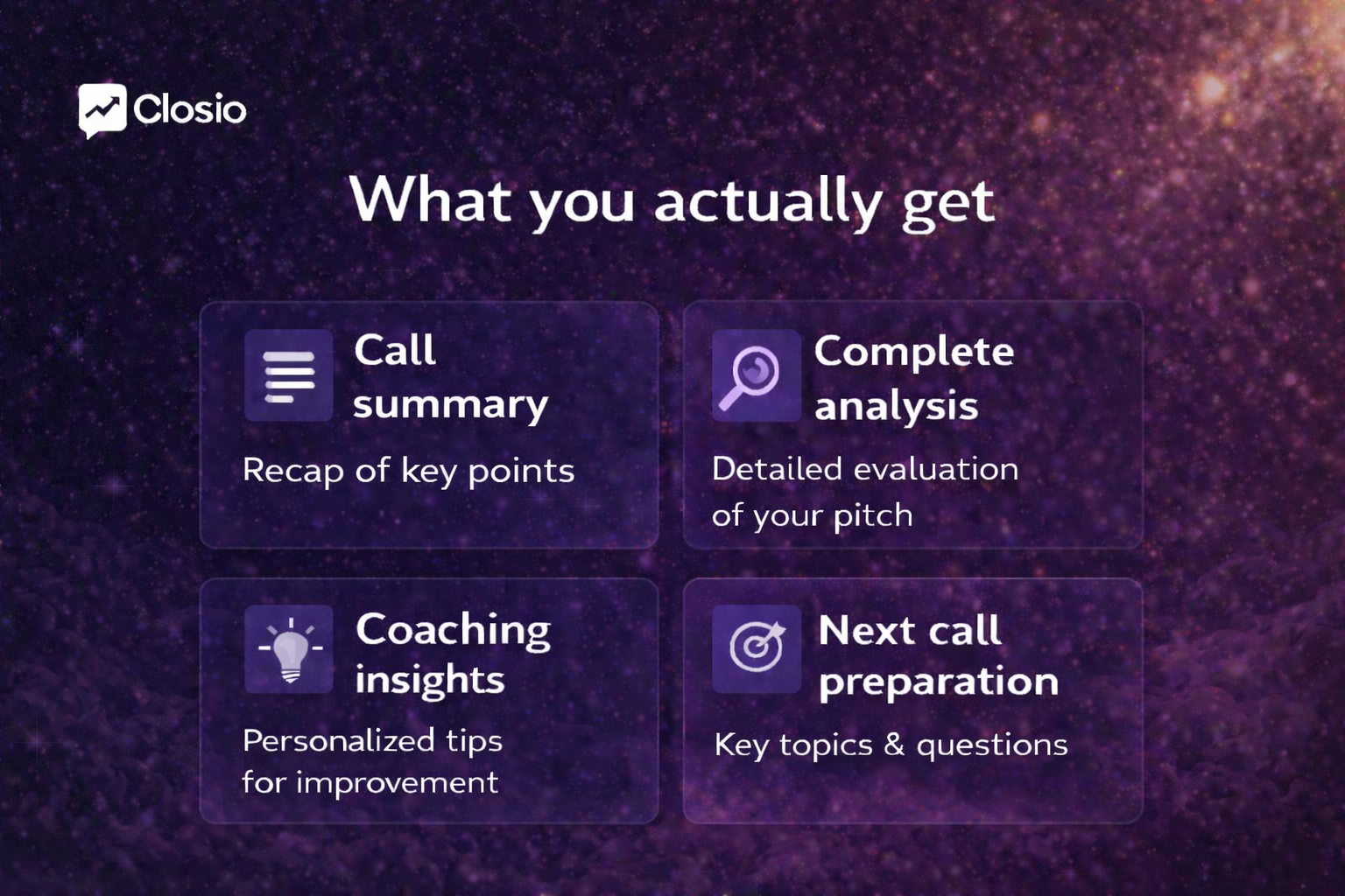 Closio - Screenshot 5 showing product features and functionality