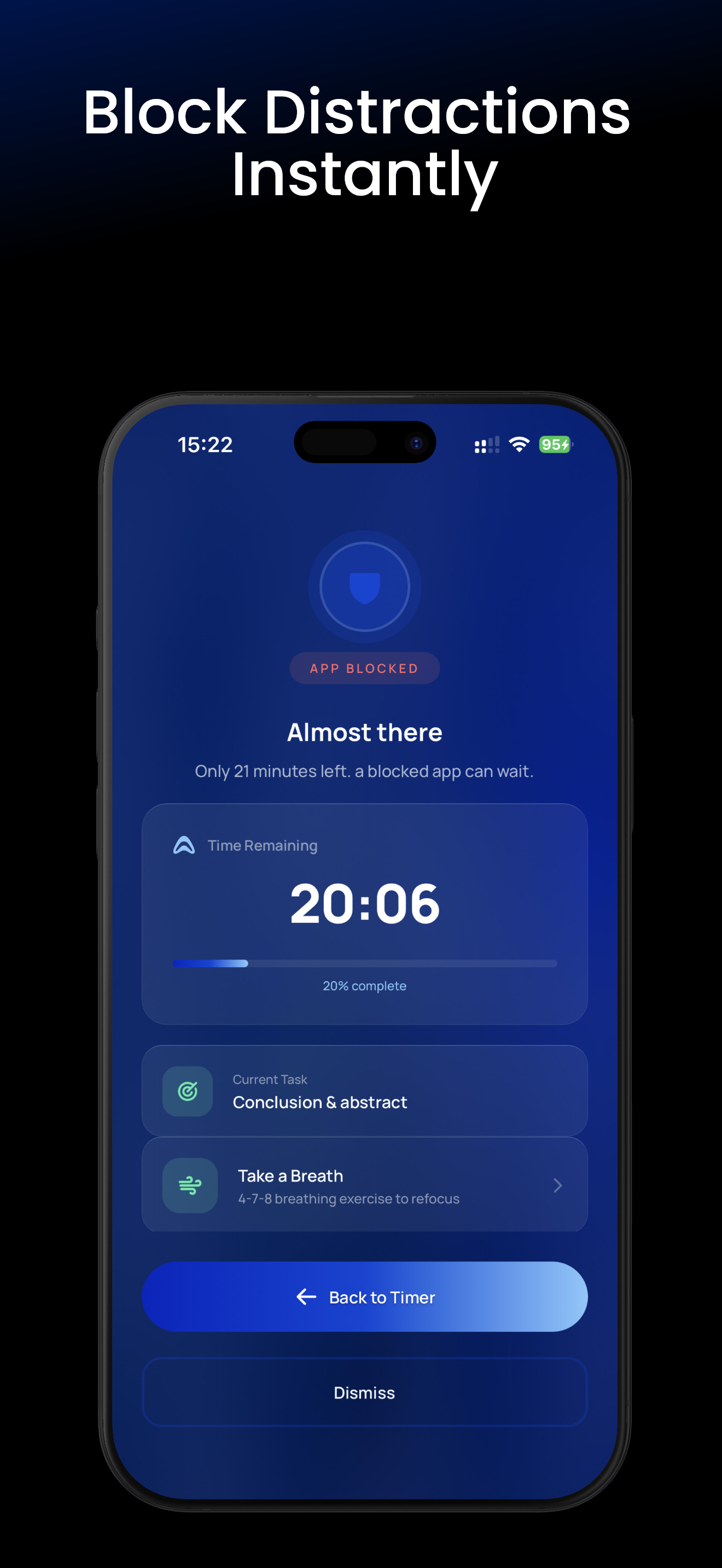 Anchor – Focus Timer & App Blocker gallery image