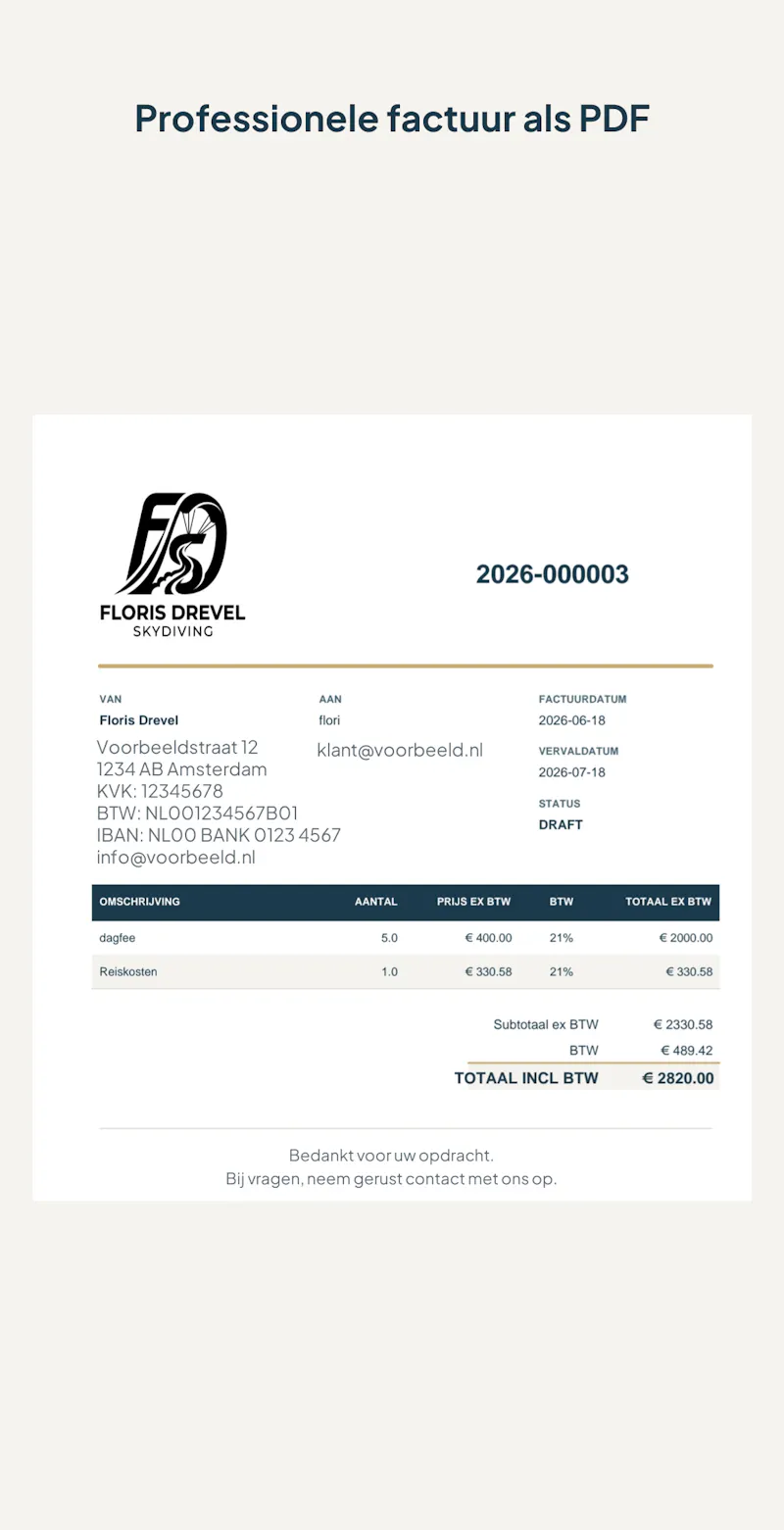 BigDogg, Invoicing and Accounting screenshot 2