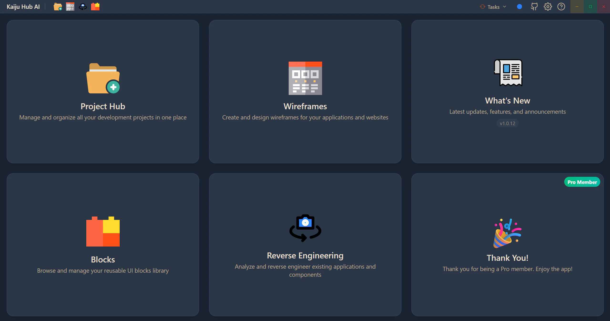 Kaiju Hub AI screenshot 1