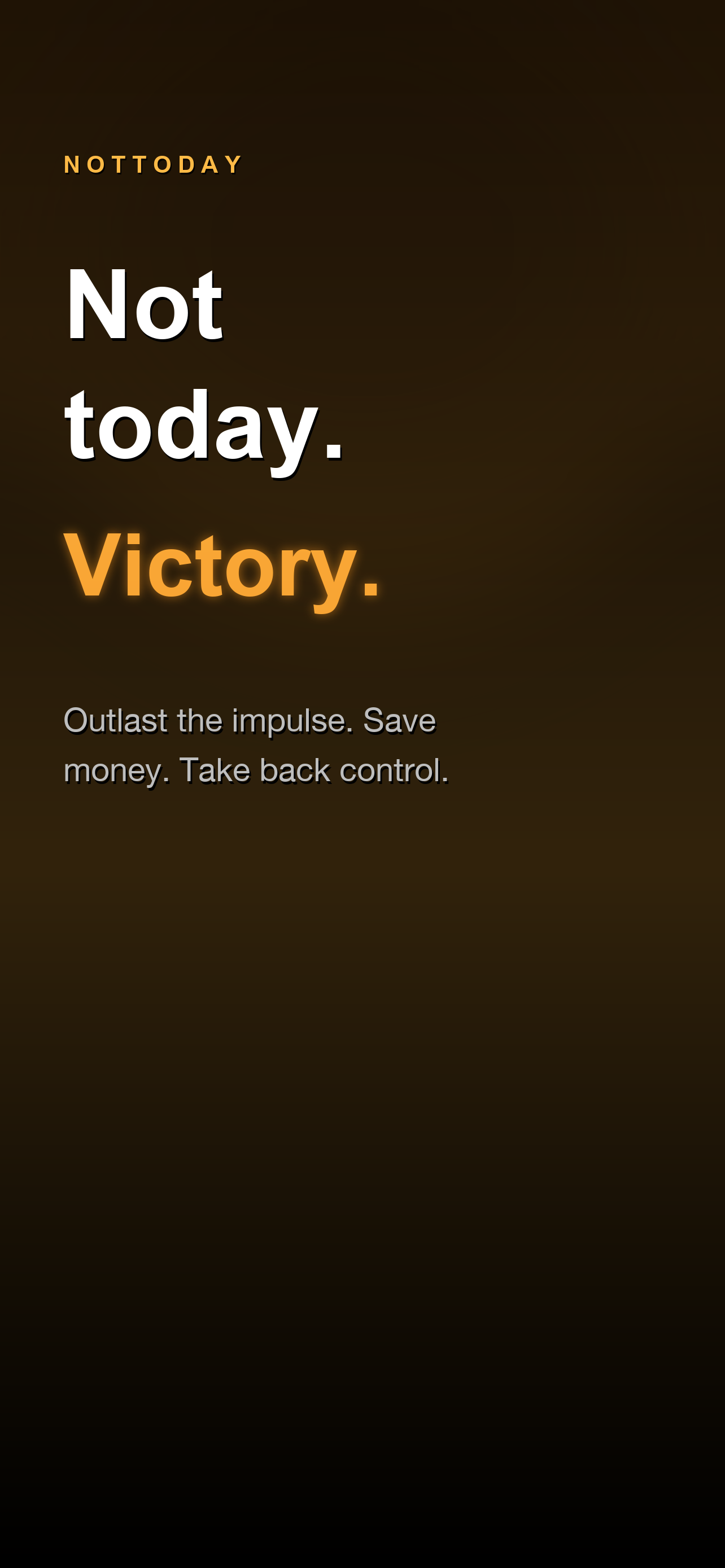 NotToday: No Spend & Habit Tracker gallery image