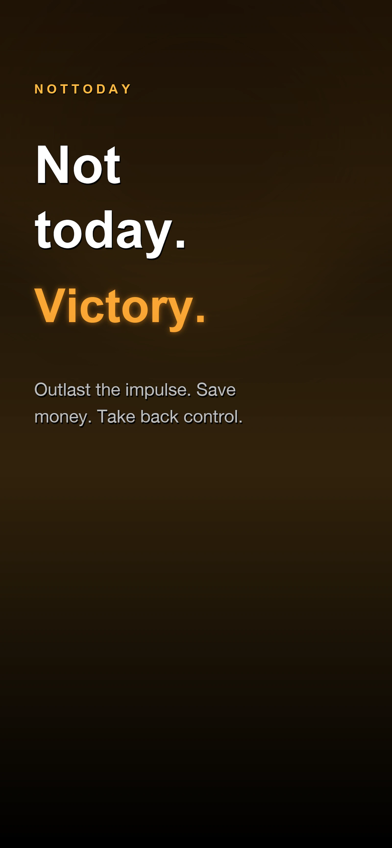 NotToday: No Spend & Habit Tracker screenshot 5