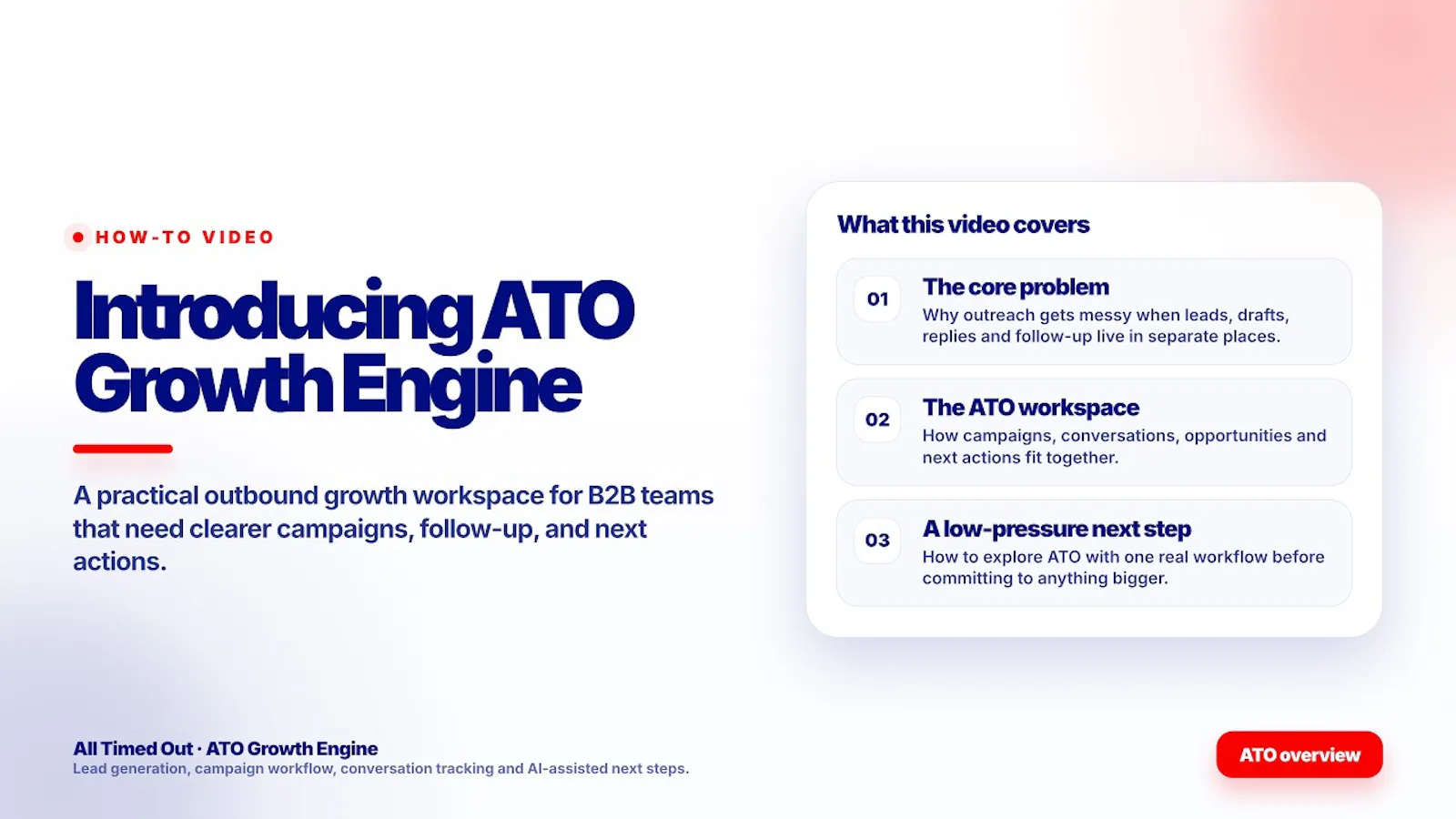 ATO Growth Engine screenshot 1 (video preview)