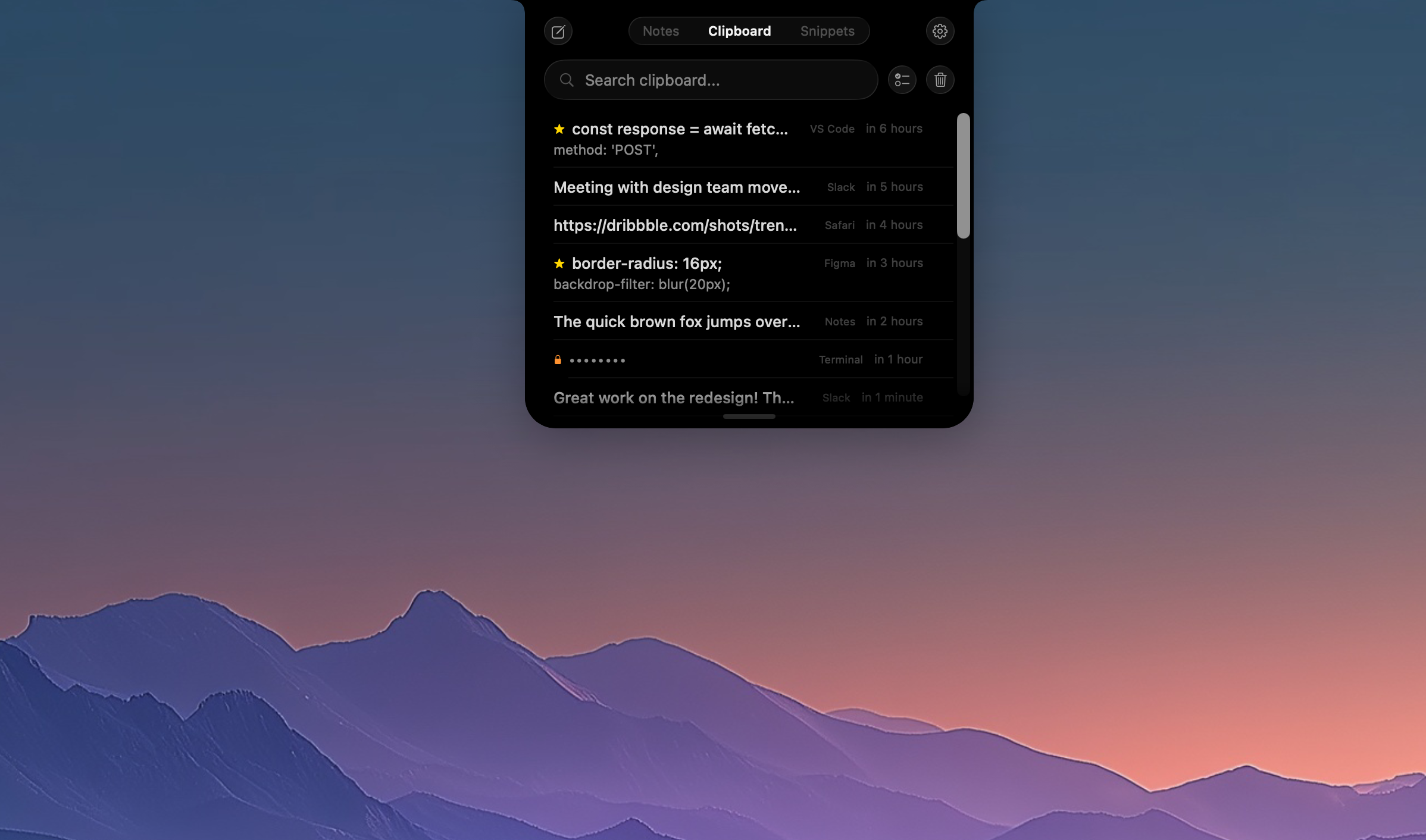 NotchPad - Screenshot 2 showing product features and functionality