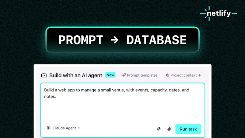 Netlify Database screenshot 1 (video preview)