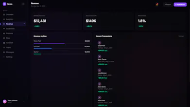 Nexus Dashboard gallery image