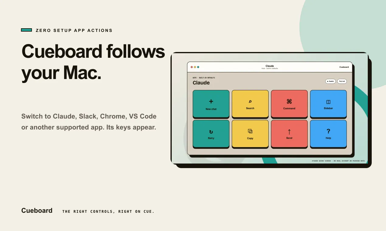 Cueboard screenshot 1