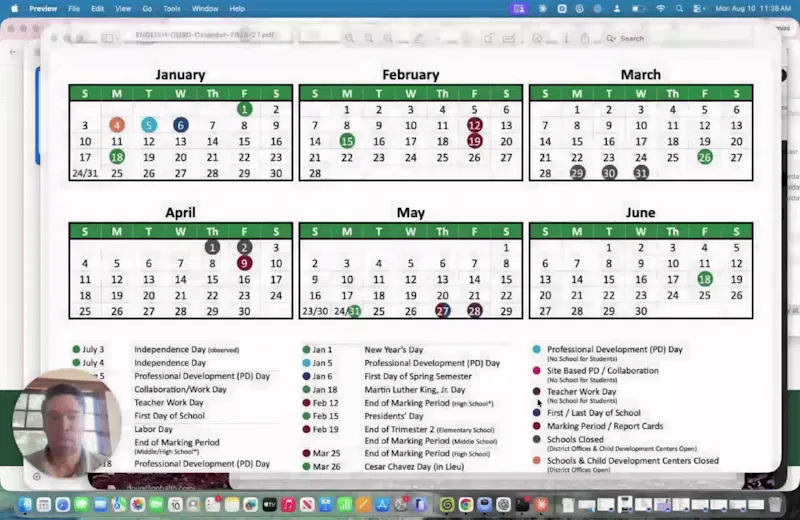 KalendarKid screenshot 1 (video preview)