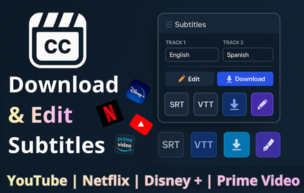 Subtitle Downloader for Netflix, YouTube gallery image