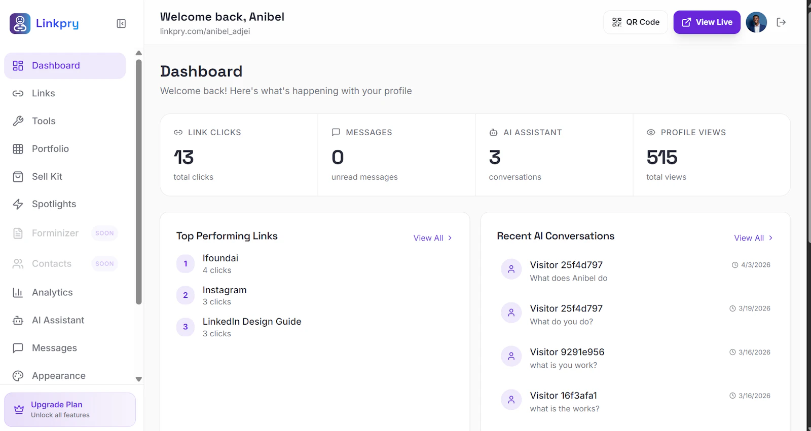Linkpry screenshot 11