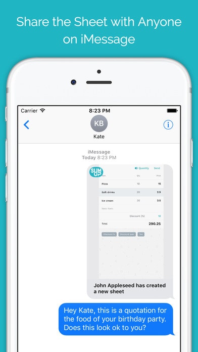 SumItUp for iMessage gallery image