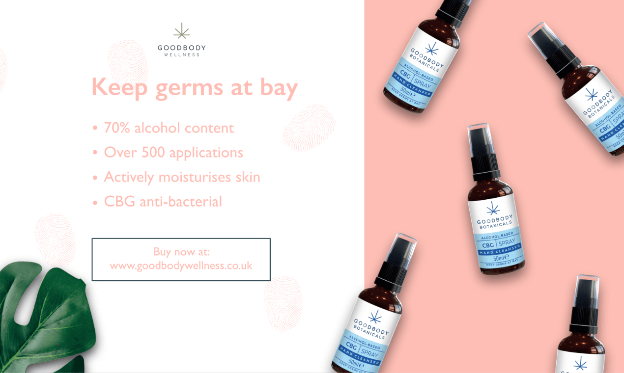 CBG Spray Hand Sanitiser gallery image