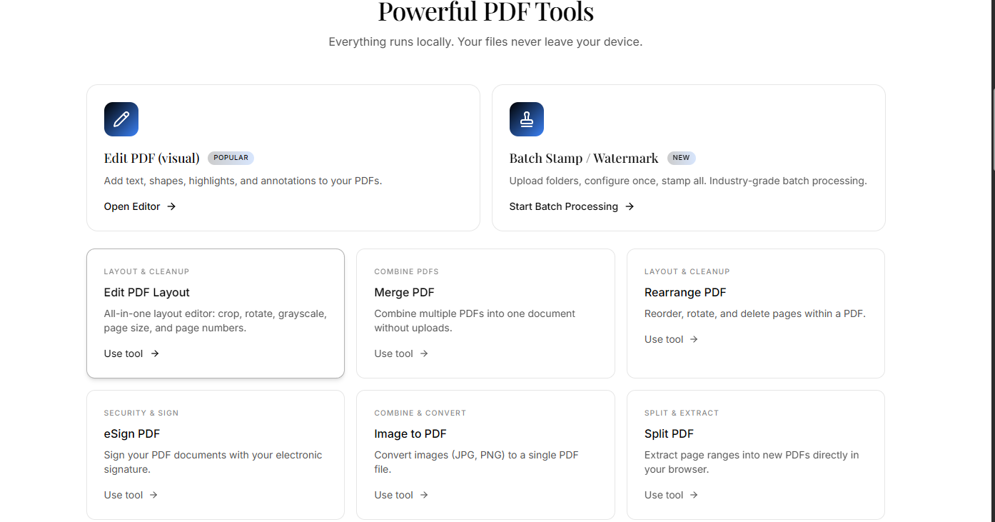 PDF WorkSpace - Privacy Matters gallery image