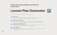 Lesson Plan Generator