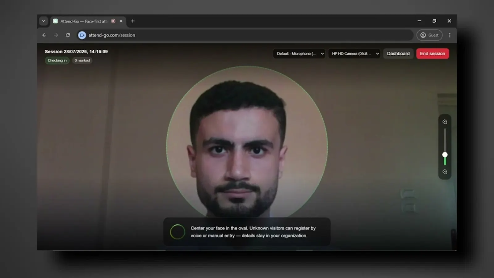 Attend-Go screenshot 1 (video preview)