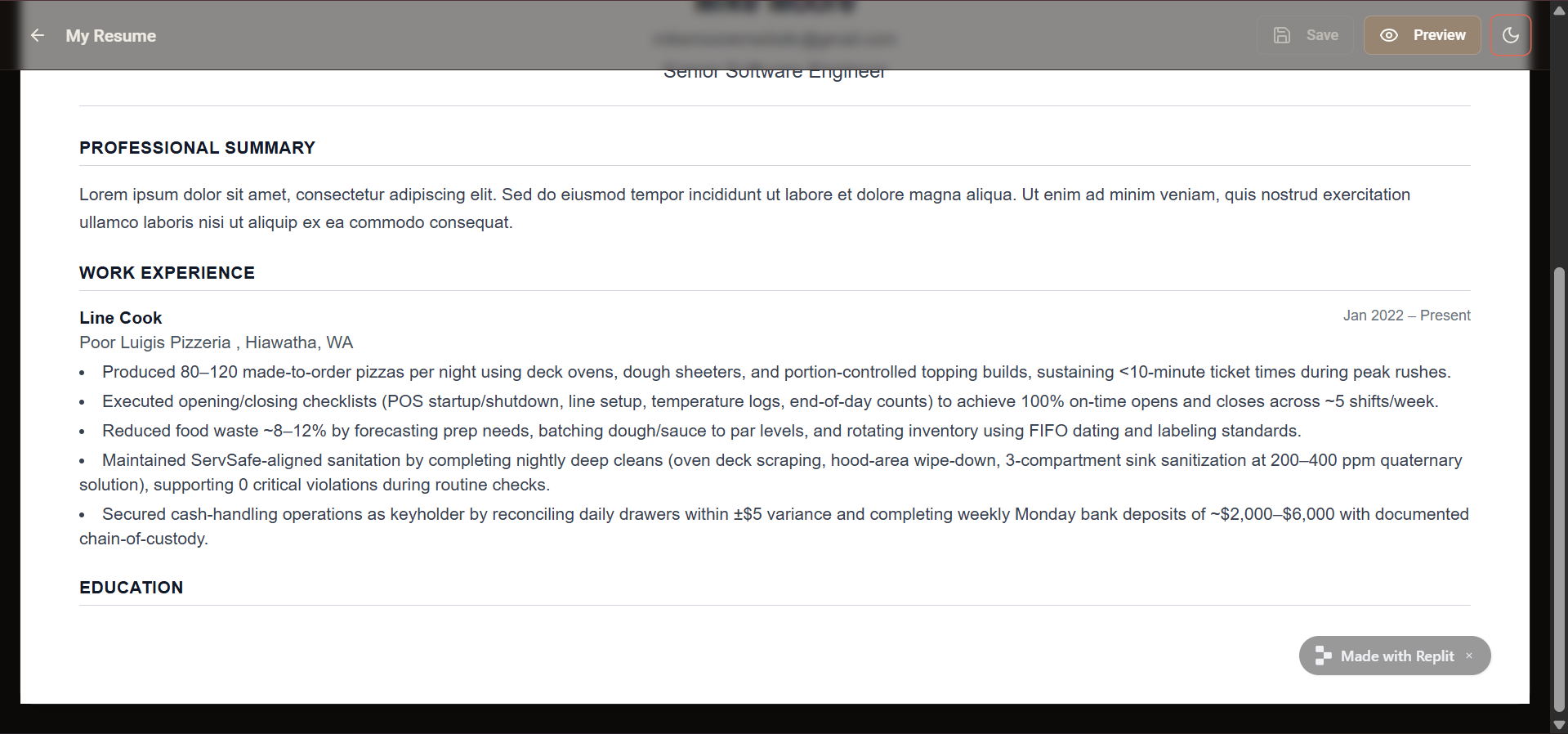 RobotResume FREE AI Resume Builder gallery image