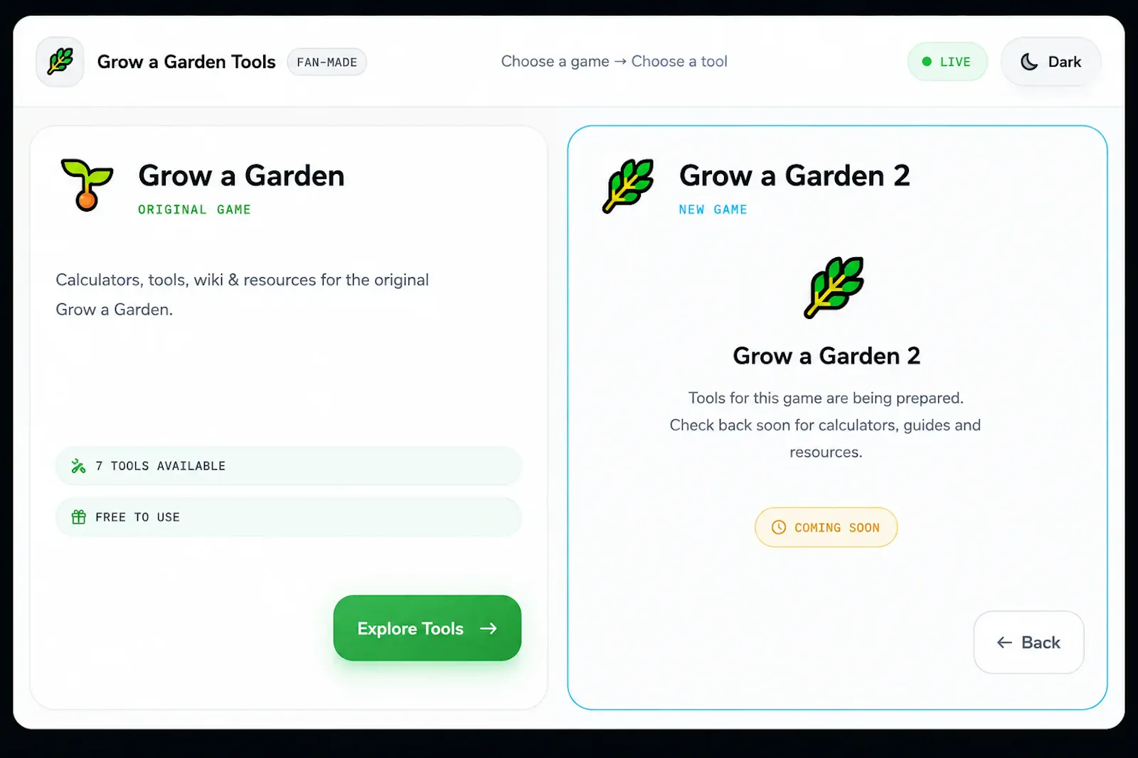 Grow A Garden Calculator screenshot 2