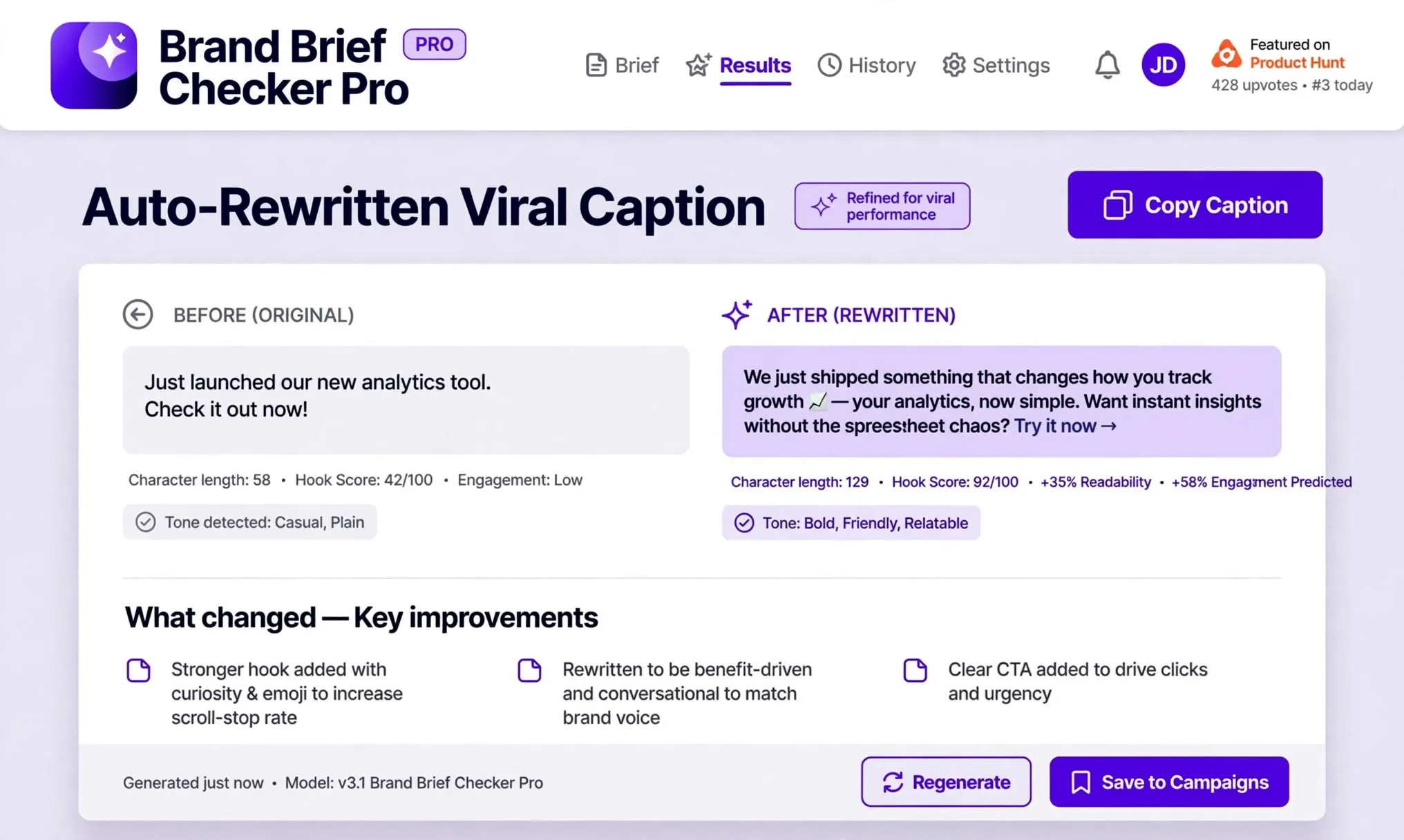 Brand Brief Checker Pro  gallery image