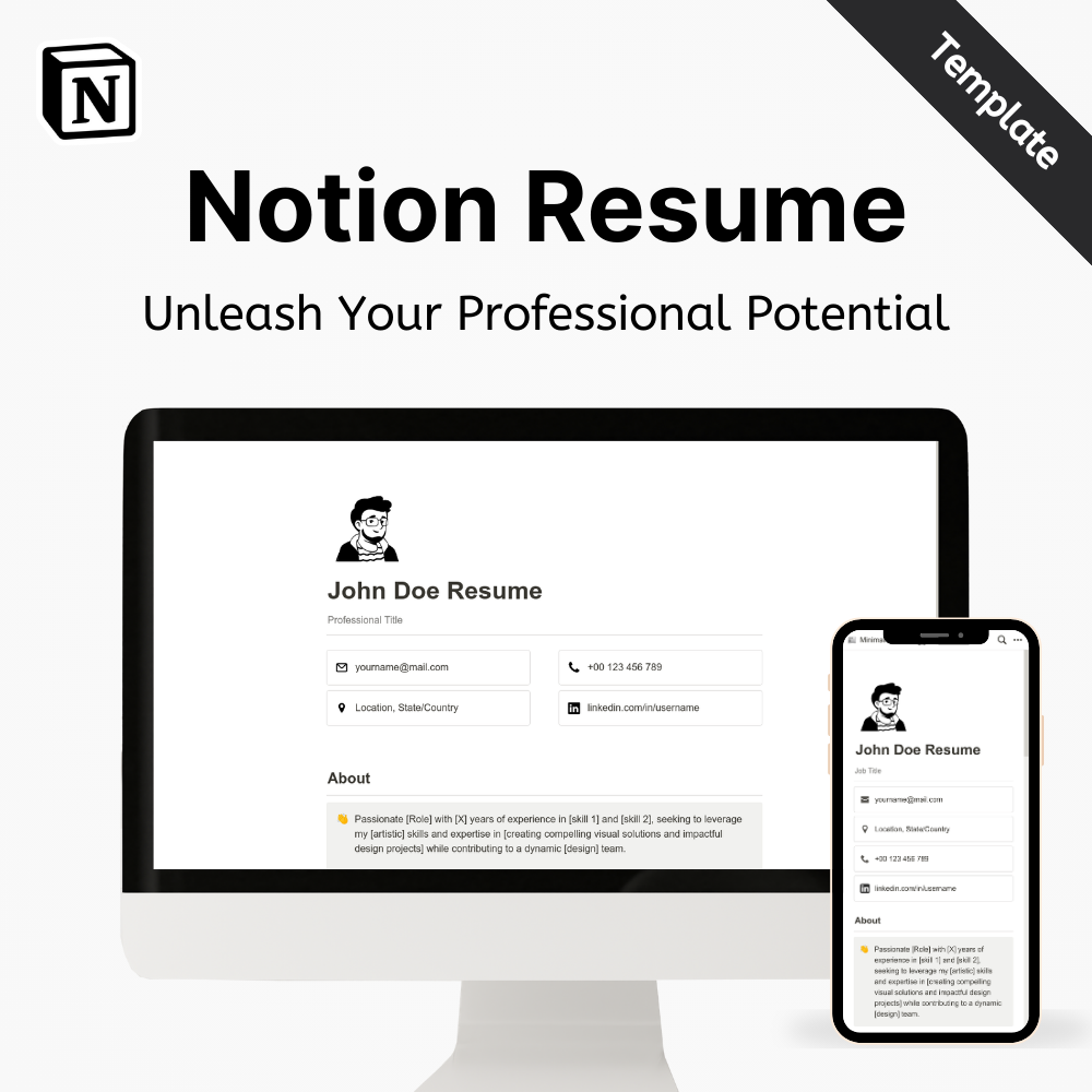Notion Resume