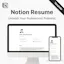 Notion Resume