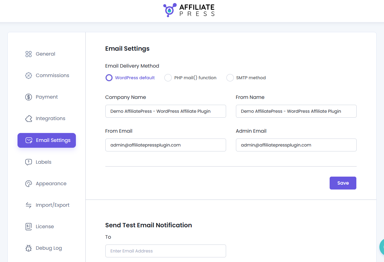 AffiliatePress gallery image