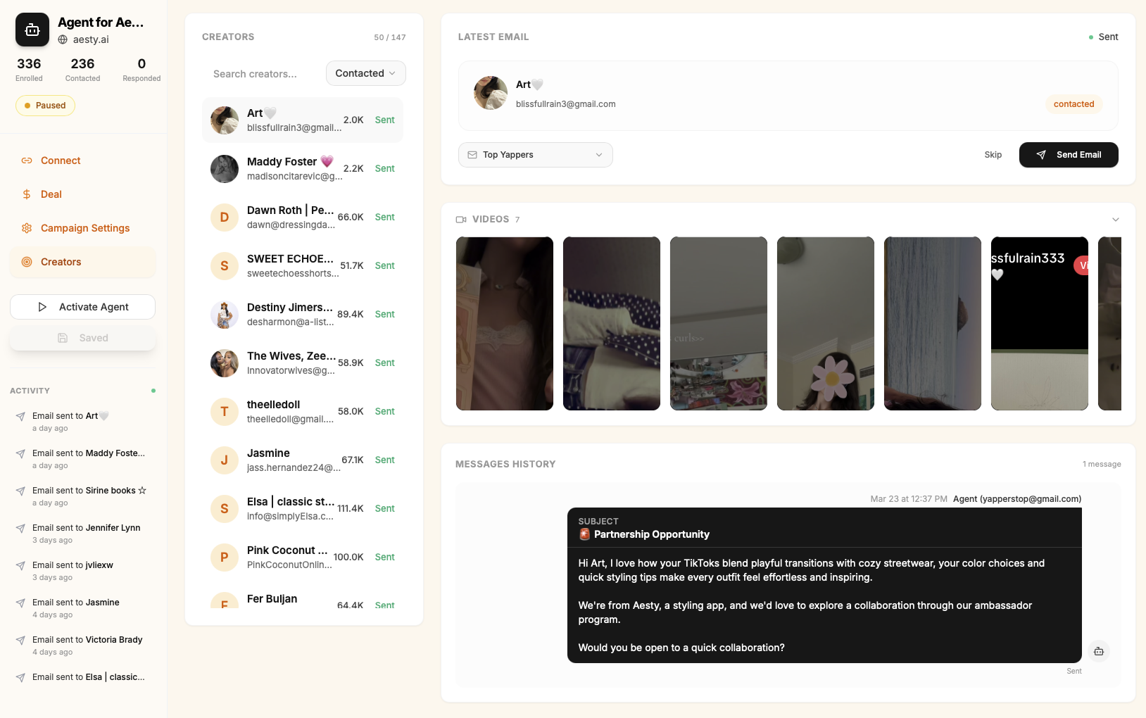 TopYappers - Outreach Creators with AI gallery image