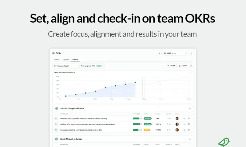 OKRnest screenshot 1