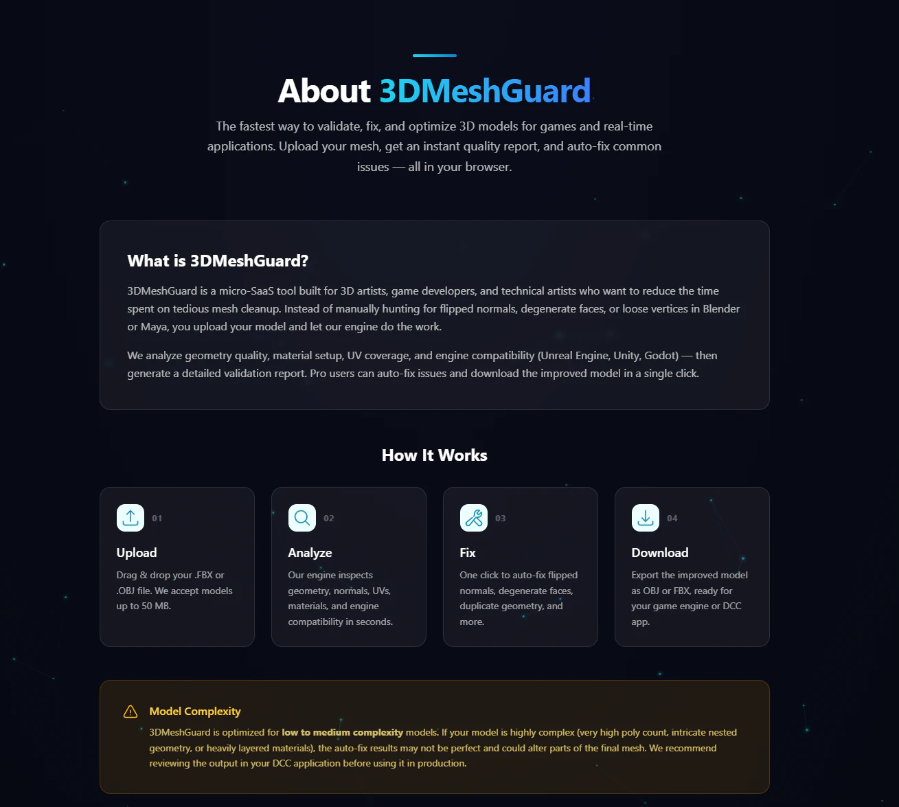 3DMeshGuard 대표 미리보기